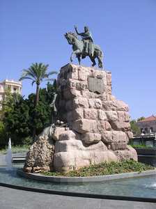 Palma de Mallorca. Памятник королю Хайме I.