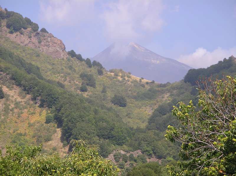 Сицилия. Вулкан Этна.