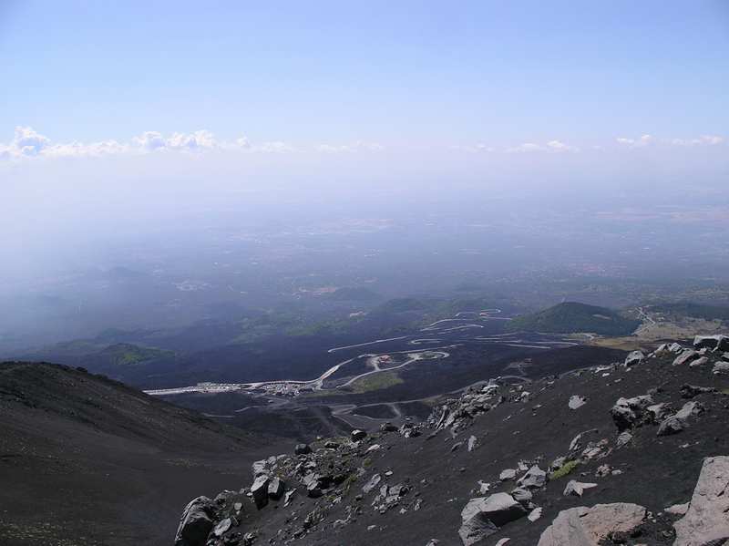 Сицилия. Вулкан Этна.